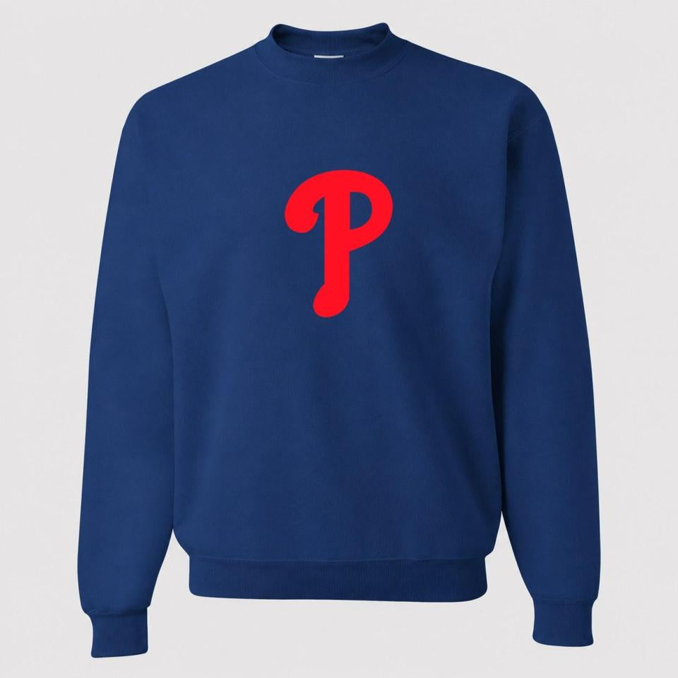 Men's Philadelphia Phillies Crewneck Sweatshirt - Blue