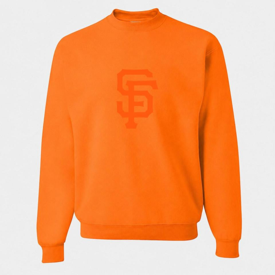 Men's San Francisco Giants Crewneck Sweatshirt - Orange