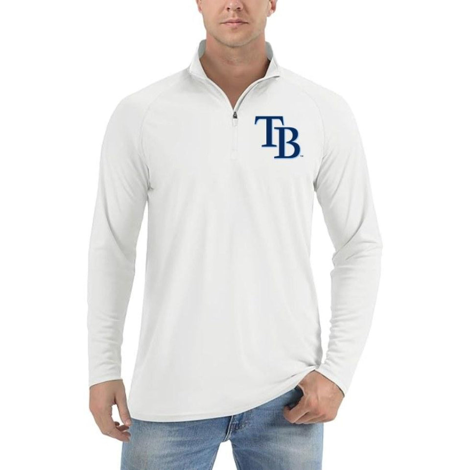 Men's Tampa Bay Rays Polyester Polo - Sky Blue