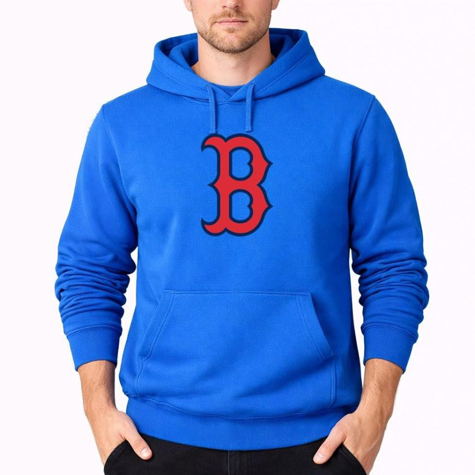 Men's Boston Red Sox Pullover Hoodie - Azure