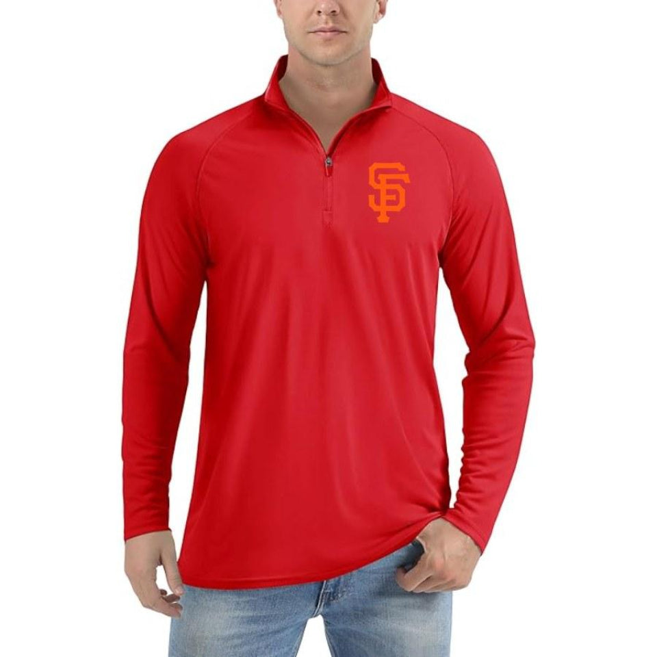 Men's San Francisco Giants Polyester Polo - Blue