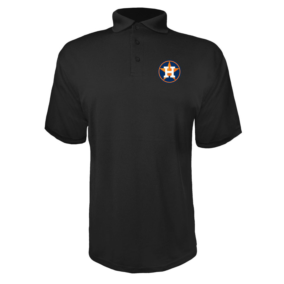 Men's Houston Astros Polyester Polo - White