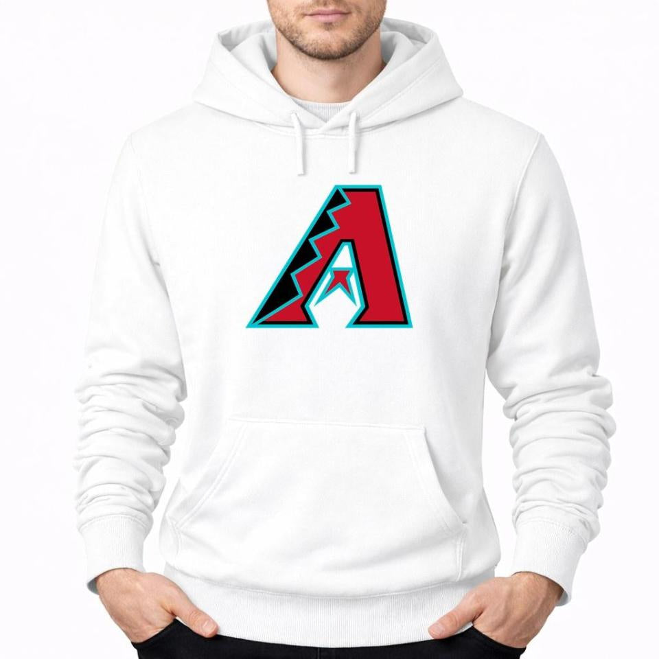 Men's Arizona Diamondbacks Pullover Hoodie - White