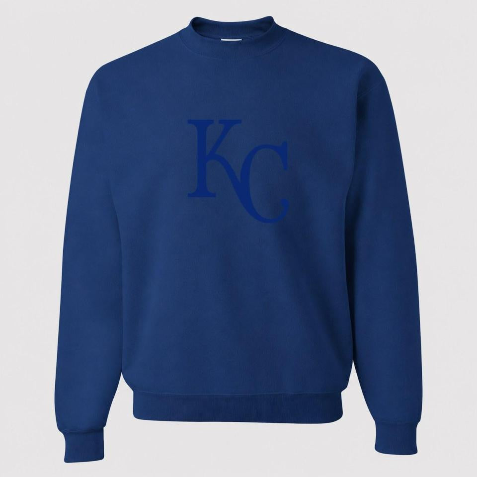 Men's Kansas City Royals Crewneck Sweatshirt - Blue