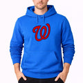 Men's Washington Nationals Pullover Hoodie - Azure