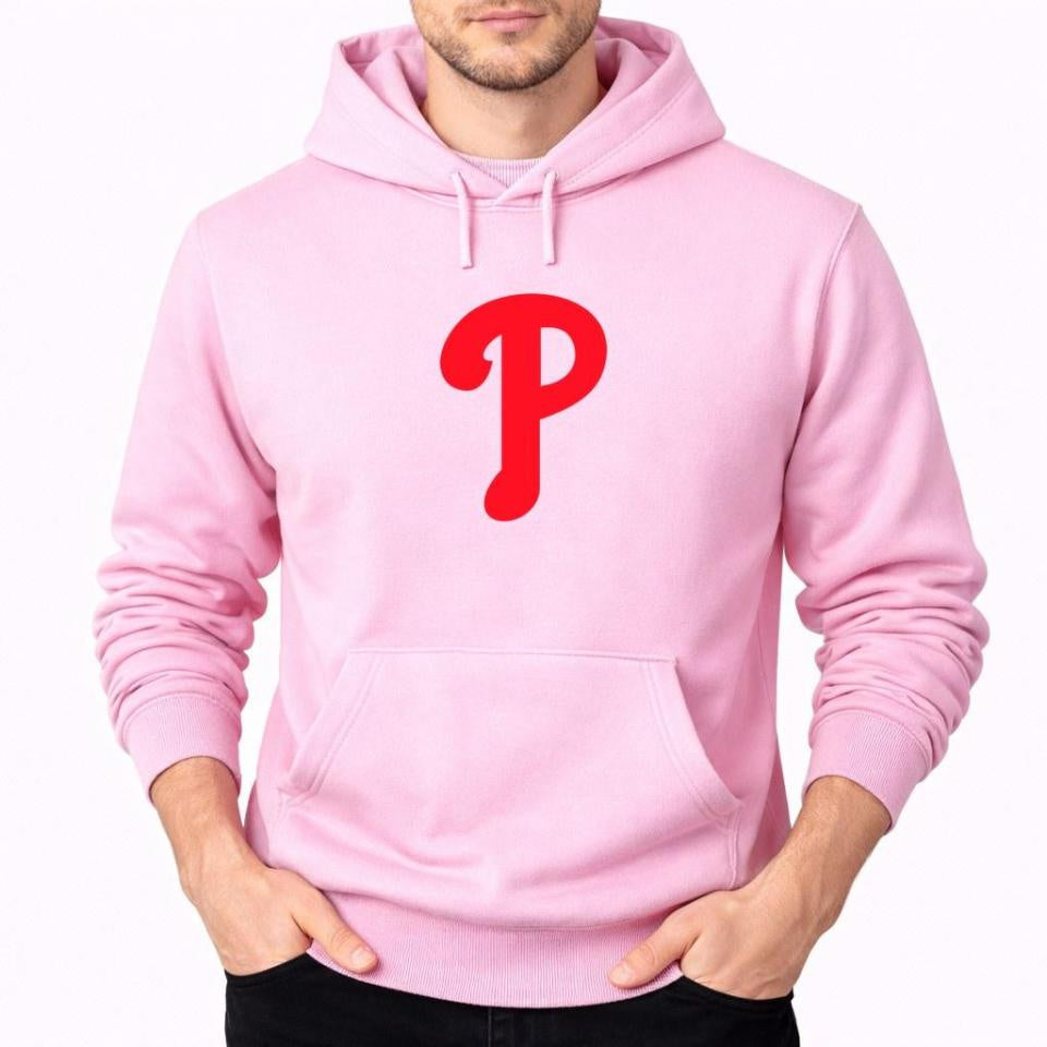 Men's Philadelphia Phillies Pullover Hoodie - Pink