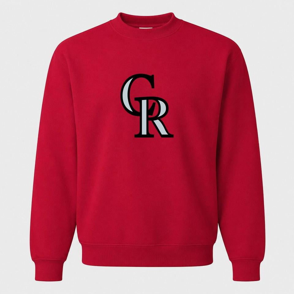 Men's Colorado Rockies Crewneck Sweatshirt - Red