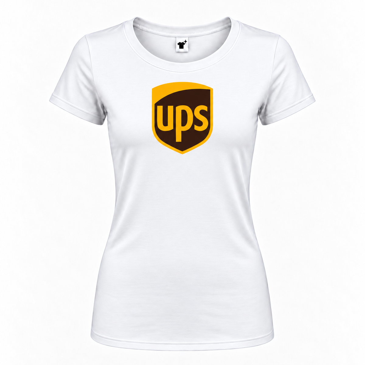 UPS roundneck white