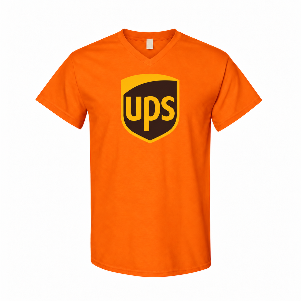 UPS vneck Orange