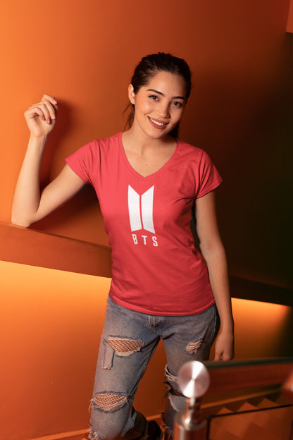 Women's BTS Next Level Ideal V-Neck T-Shirt