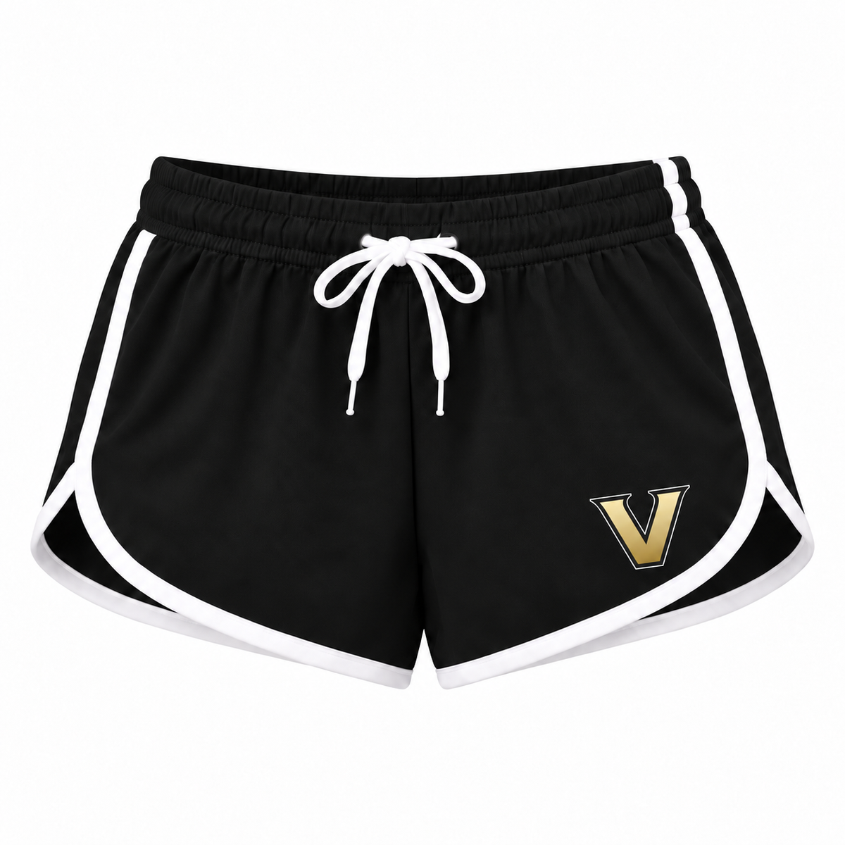 Women's vanderbilt commodores shorts black