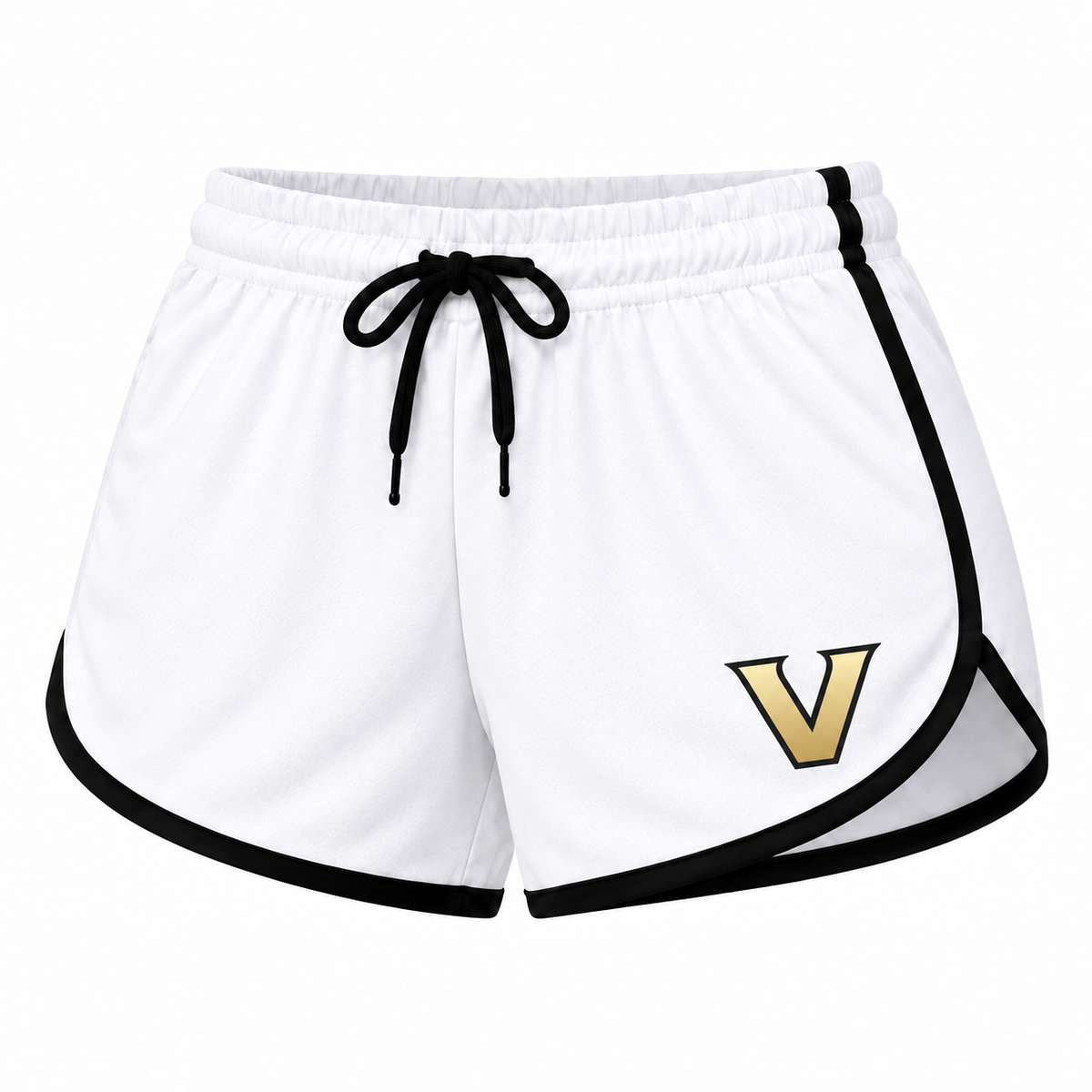 Women's vanderbilt commodores shorts white
