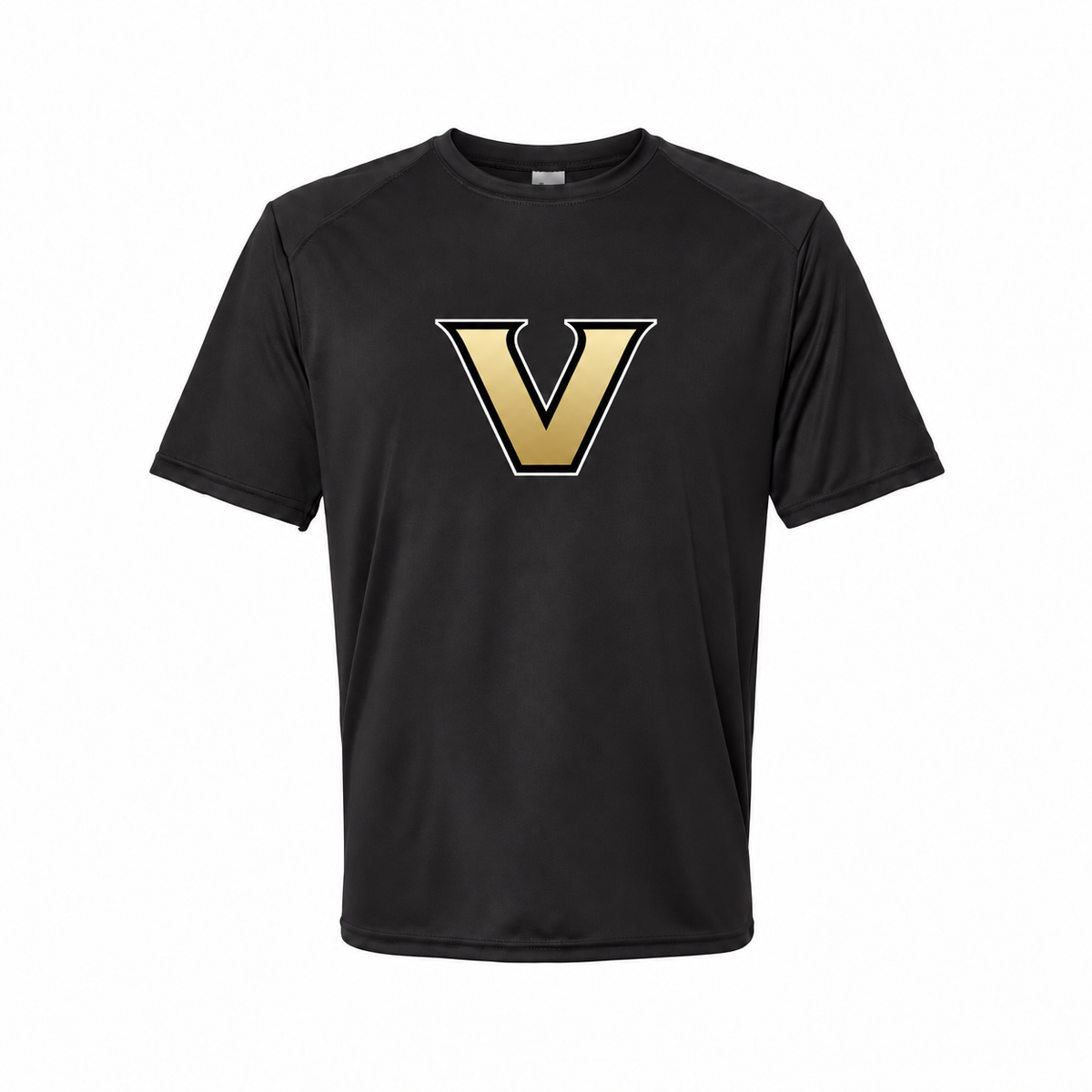 Vanderbilt Commodores youth polyester tee in Black
