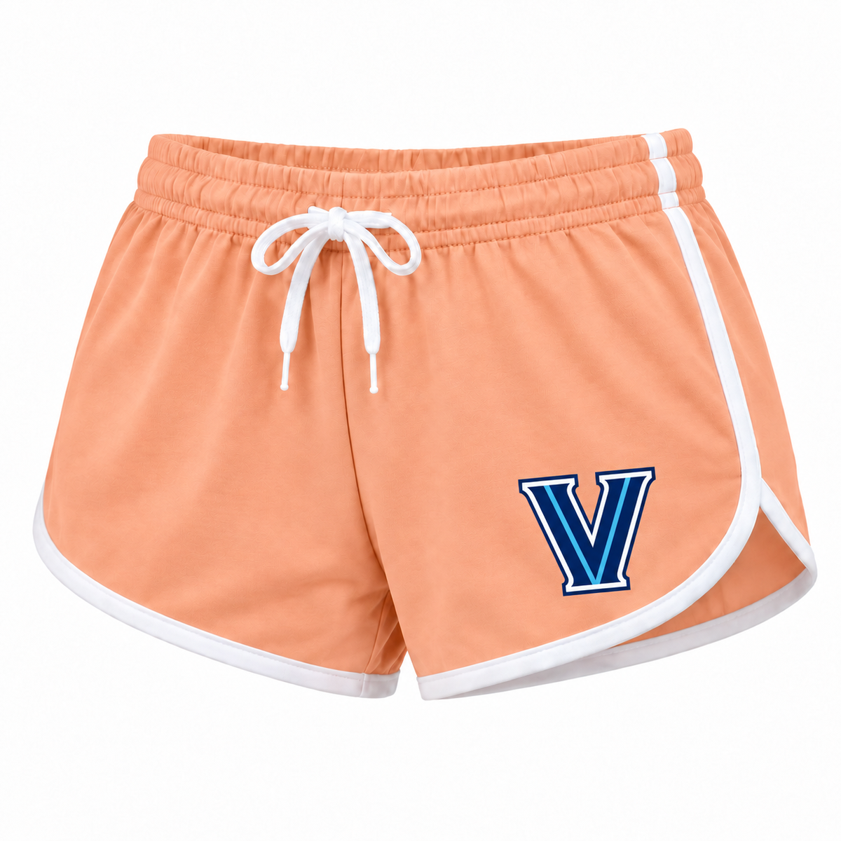 Villanova Wildcats women's booty shorts - Peach