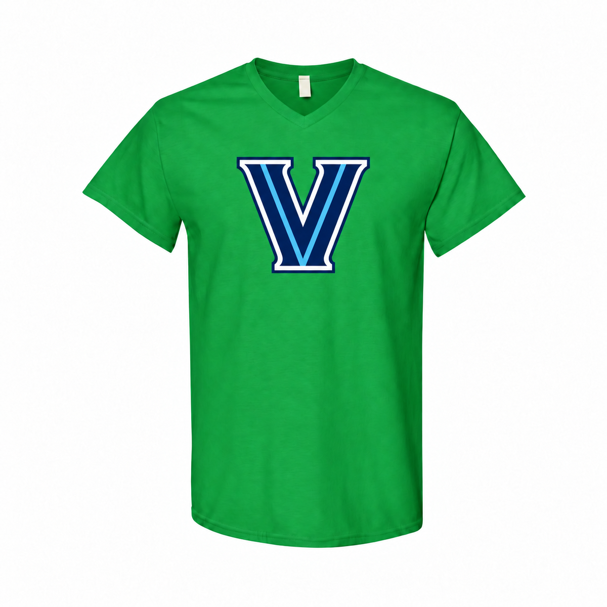 Villanova Wildcats men's cotton V-neck T-shirt - Green