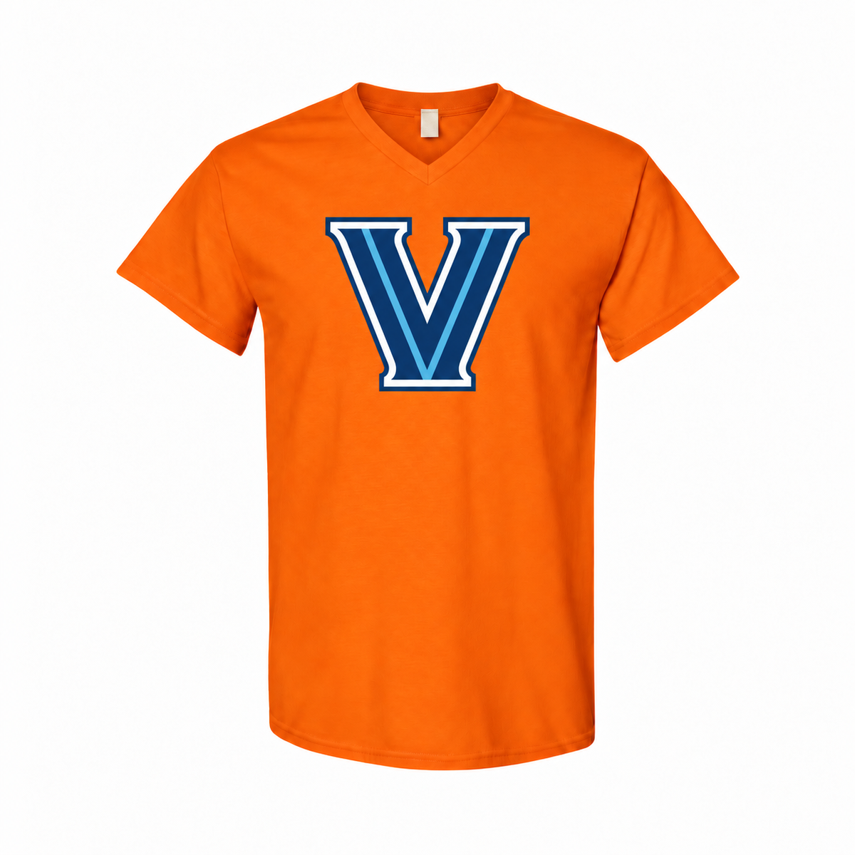 Villanova Wildcats men's cotton V-neck T-shirt - Orange