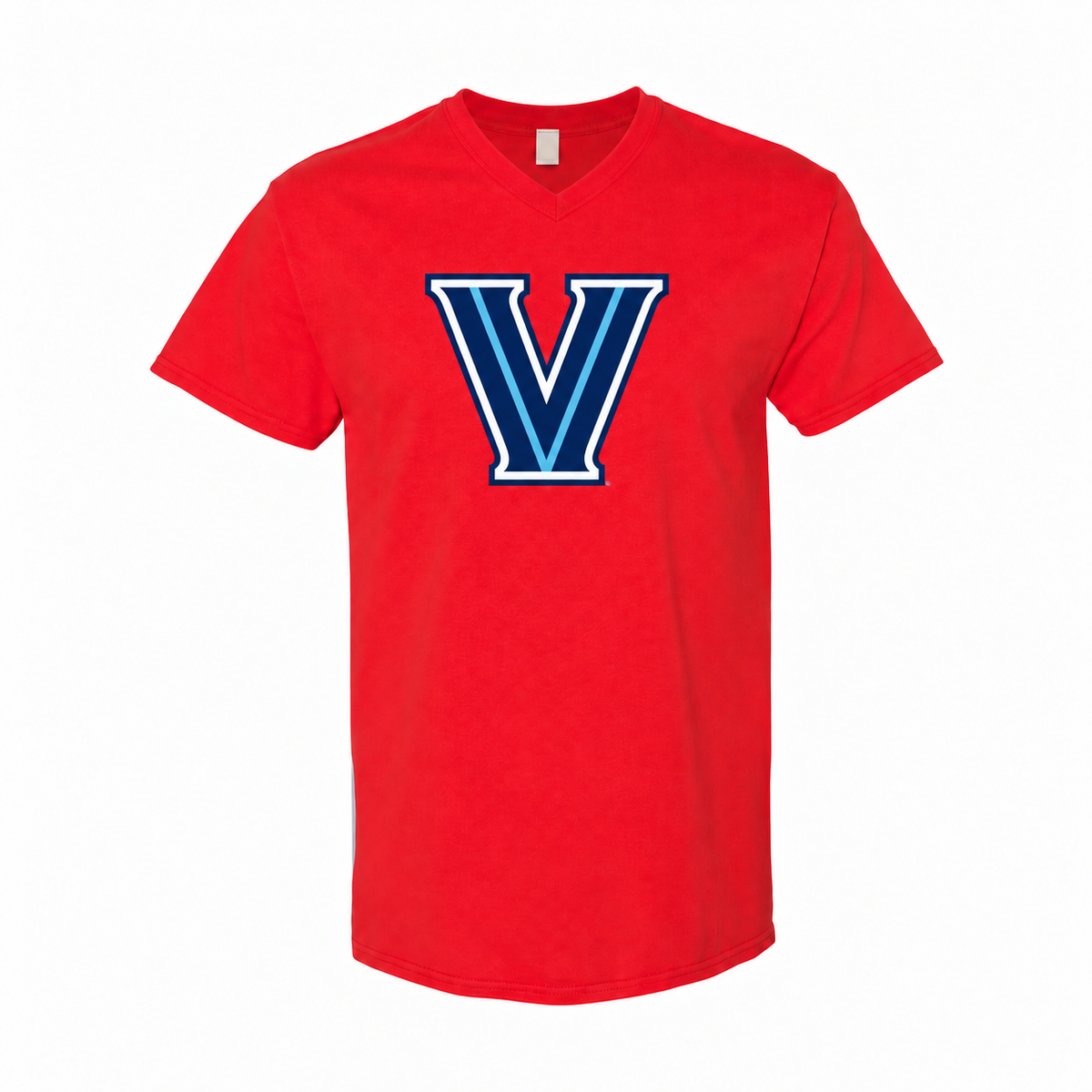 Villanova Wildcats men's cotton V-neck T-shirt - Red