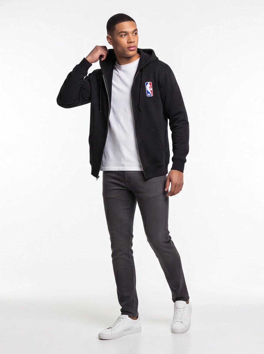 Men's NBA Zipper Hoodie