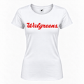 Walgreens women's round neck T-shirt in White