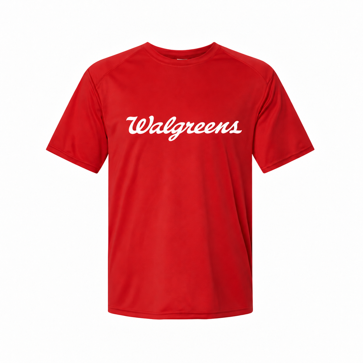 Walgreens youth polyester tee - Red