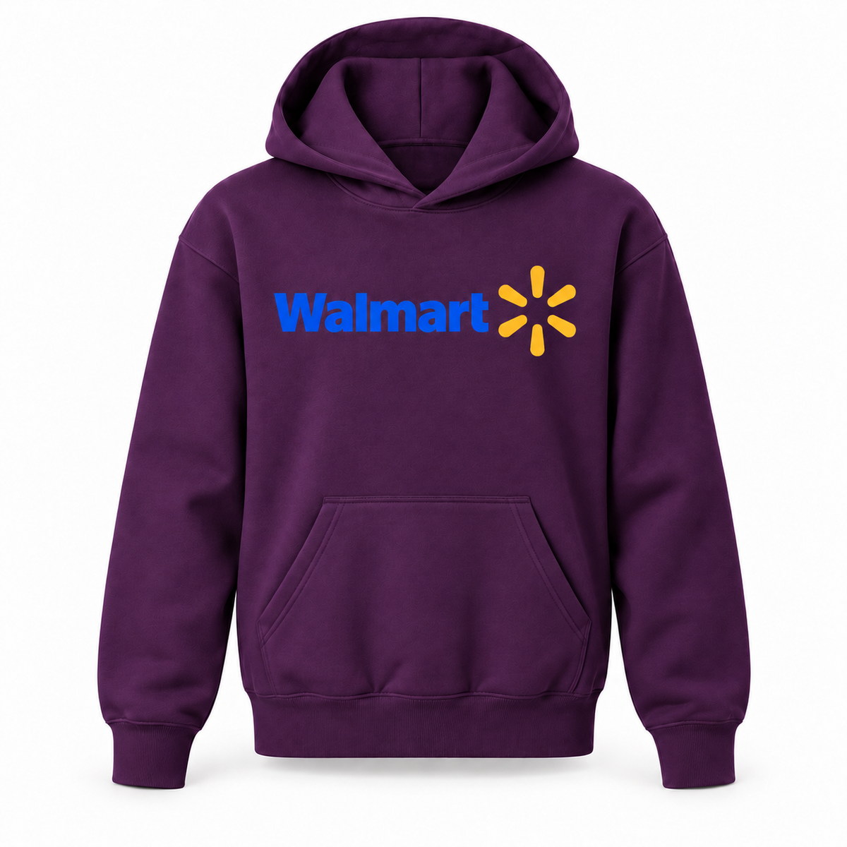 Walmart youth pullover hoodie in Purple