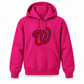 Washington Nationals youth hoodie in Hot Pink