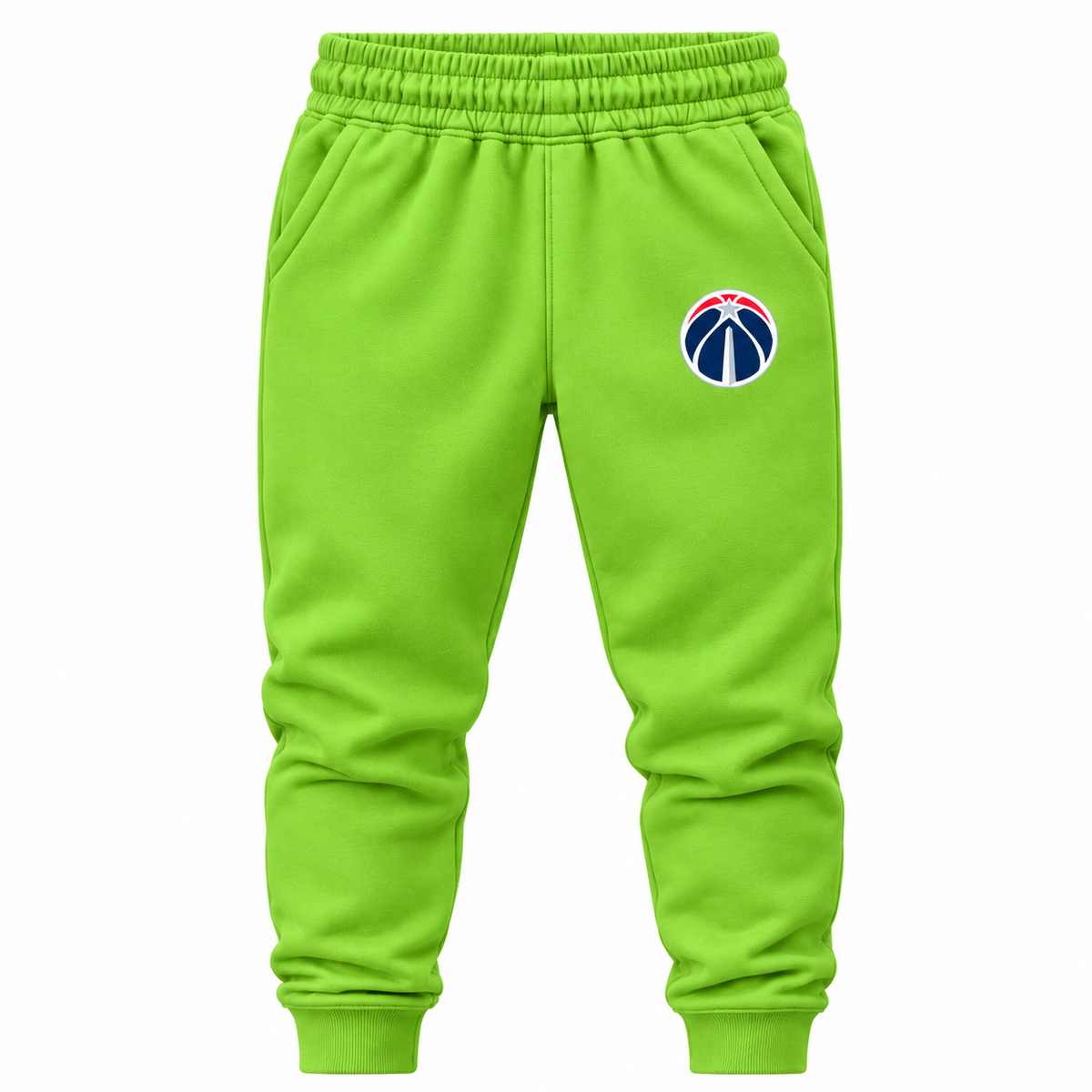 Washington Wizards youth jogger sweatpants in Lime Green