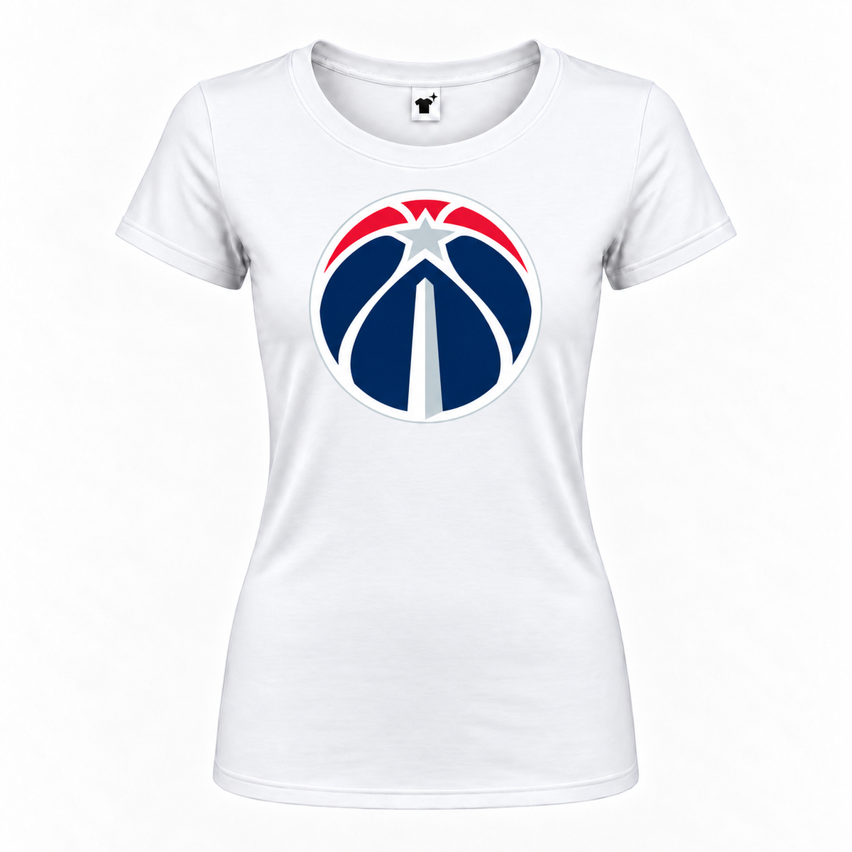 Women's washington wizards roundneck white