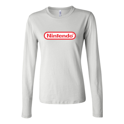 Women's Nintendo Long Sleeve T-Shirt