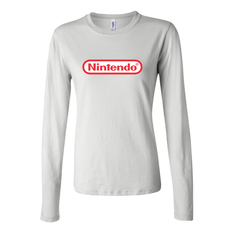 Women's Nintendo Long Sleeve T-Shirt