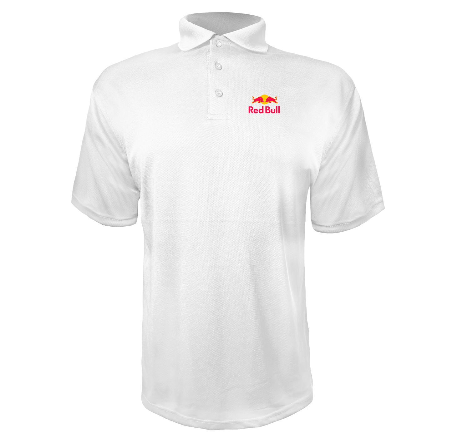 Men's Red Bull Polyester Polos