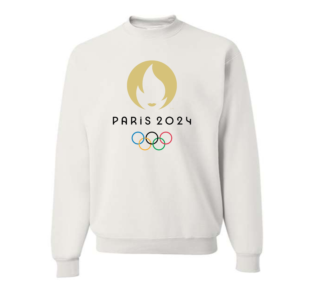 Men's New Olympics 2024 Paris Logo Crewneck Sweatshirt