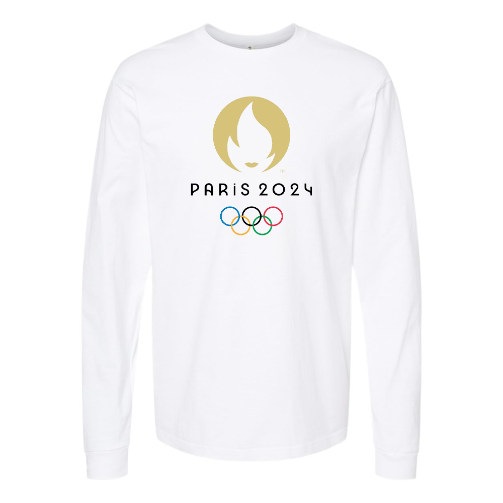 Youth  New Olympics 2024 Paris Logo Long sleeves T-Shirt