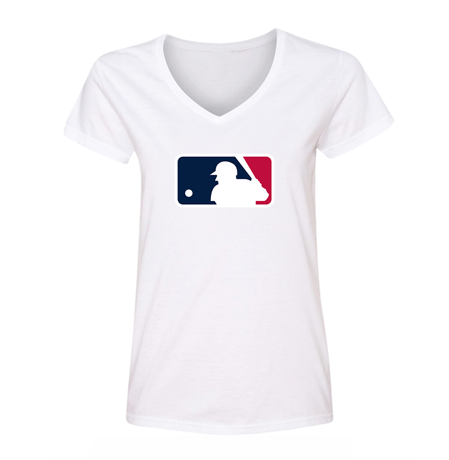 Women's Major League Baseball MLB V-Neck T-Shirt