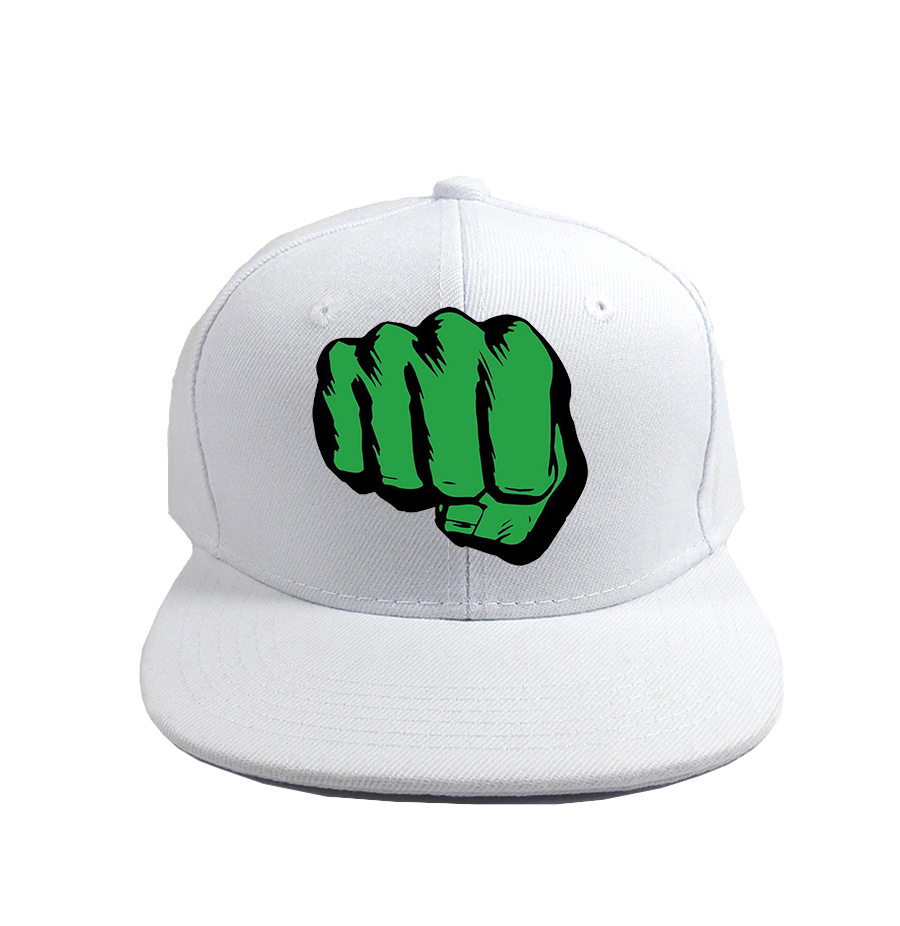 Hulk Punch Snapback Hat