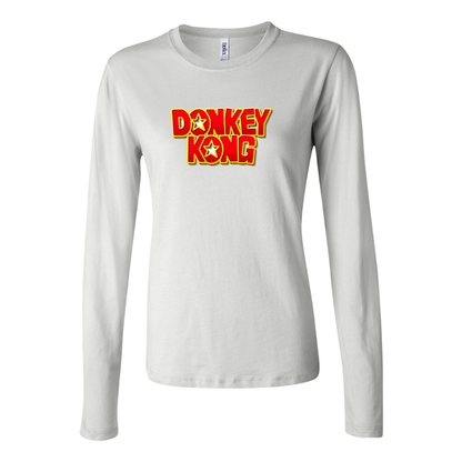 Women's Donkey Kong Long Sleeve T-Shirt