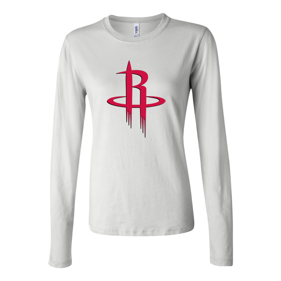 Women's Houston Rockets Long Sleeve T-Shirt