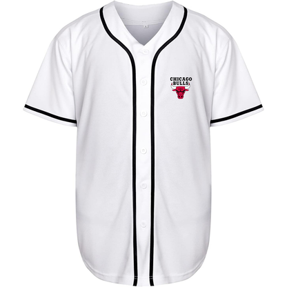 Men's Chicago Bulls Baseball Jersey