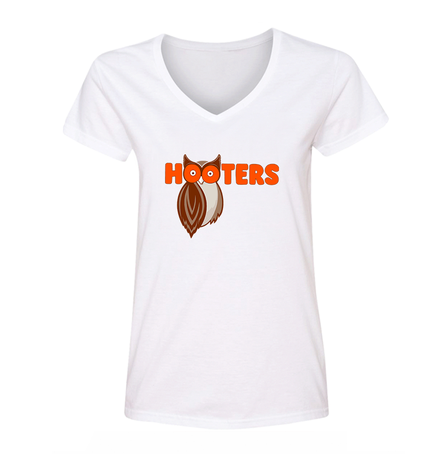 Women's Hooters V Neck T-Shirt