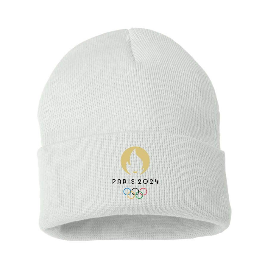 New Olympics 2024 Paris Logo Beanie Hat