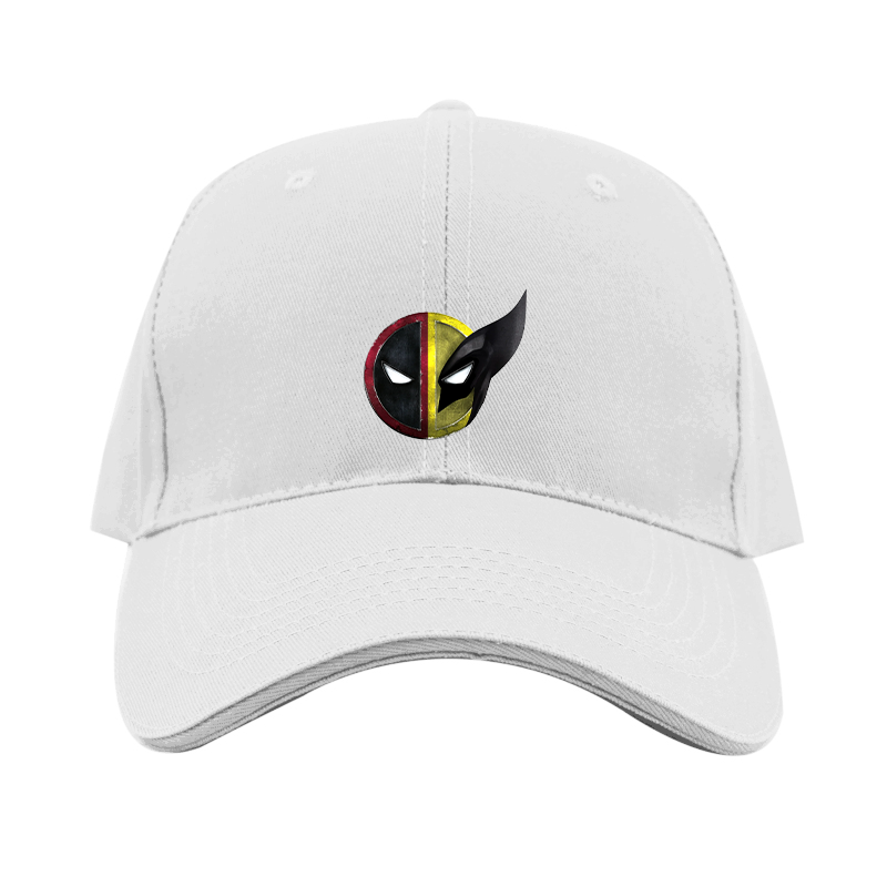 Deadpool & Wolverine Dad Baseball Cap Hat – Embroidered Fan Hat | TeesCustomize