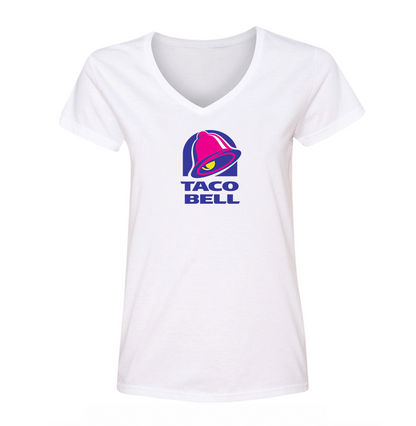 Women's Taco Bell  V Neck T-Shirt