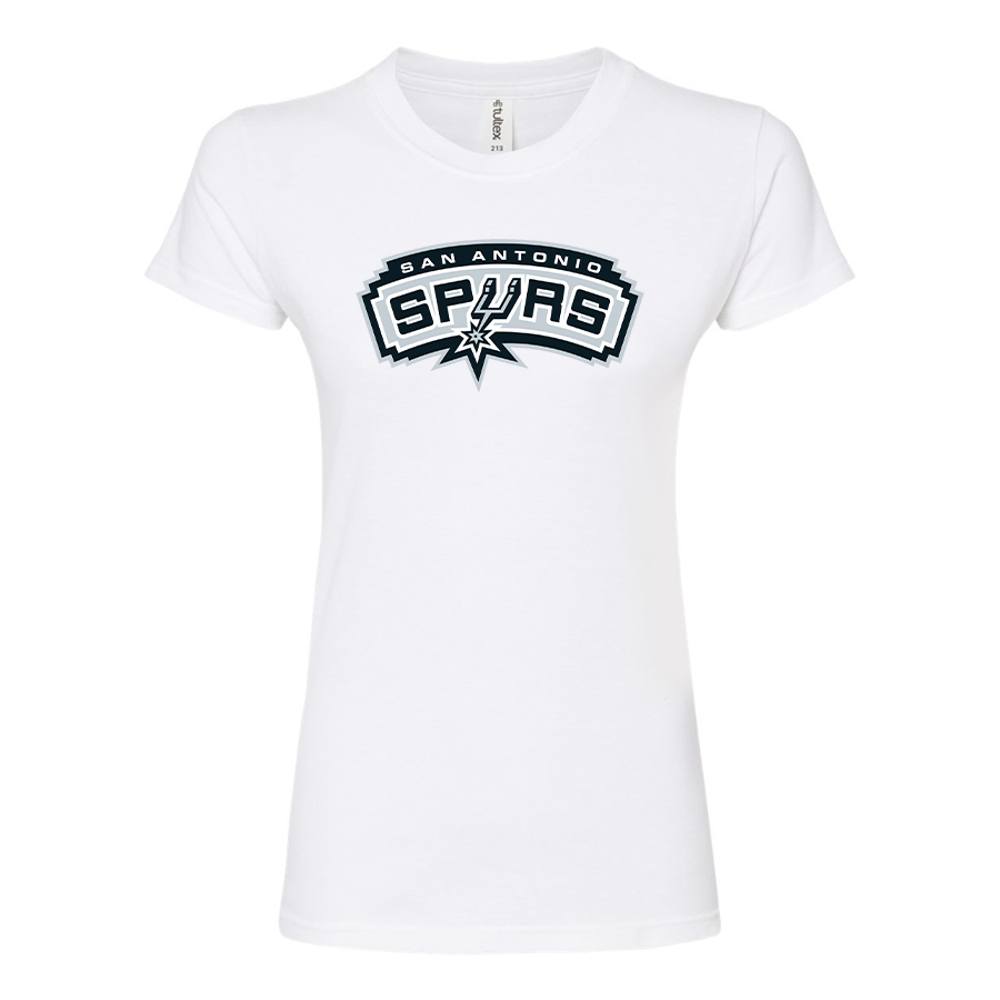 Women's San Antonio Spurs Round Neck T-Shirt