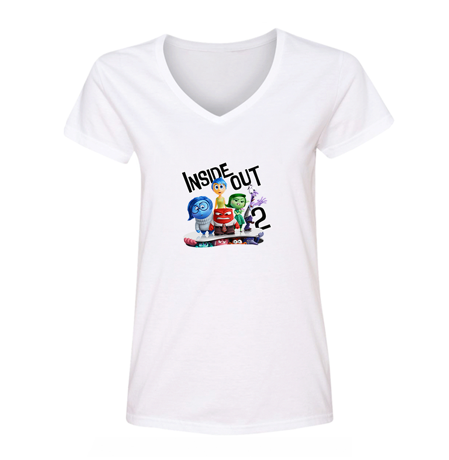 Women's Inside Out 2  V-Neck T-Shirt