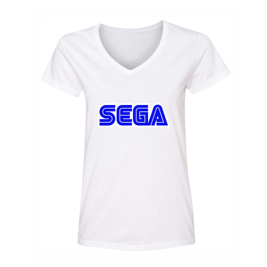 Women's SEGA V Neck T-Shirt