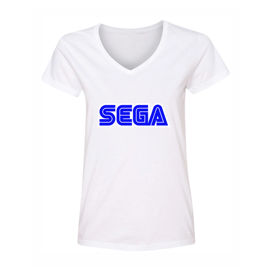 Women's SEGA V Neck T-Shirt