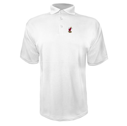 Men's Miami Heat  Polyester Polos