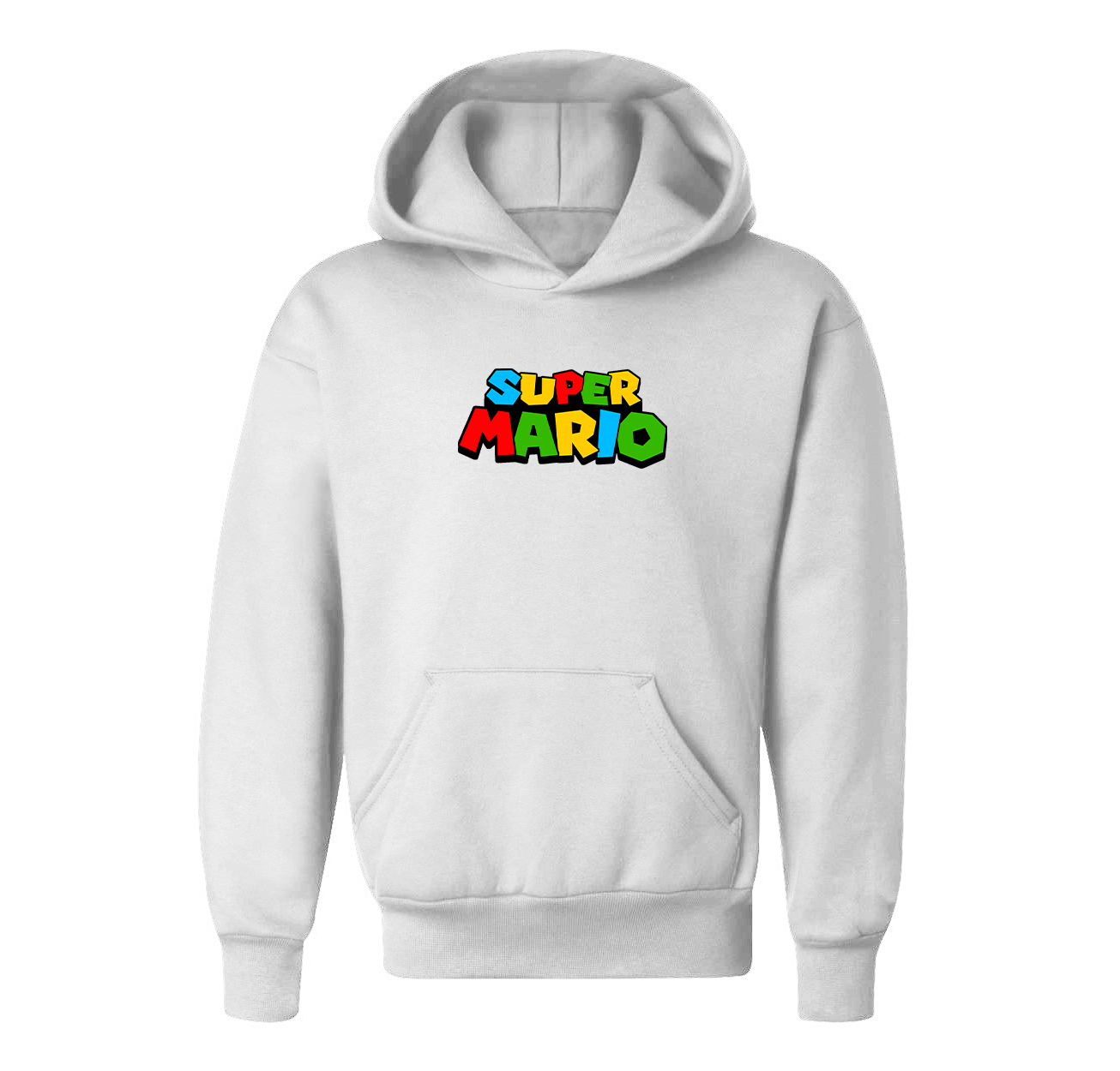 Youth  Super Mario Pullover Hoodie