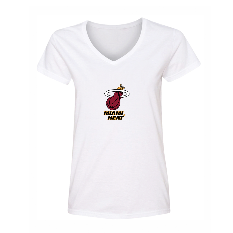 Women's Miami Heat V Neck T-Shirt