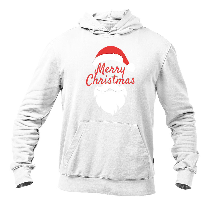 Men's Merry Christmas Santa Claus Pullover Hoodie